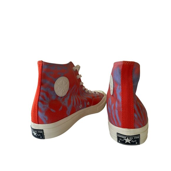Converse Chuck Taylor All Star Red & Blue Tie-Dye High-Top Sneakers Size 13Men - Picture 2 of 8
